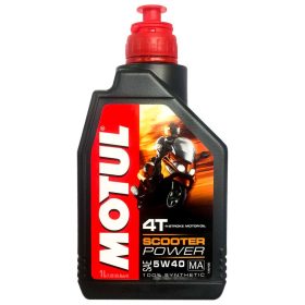 Motul Scooter Power 4T MA 5W-40 motorolaj, 1lit 105958
