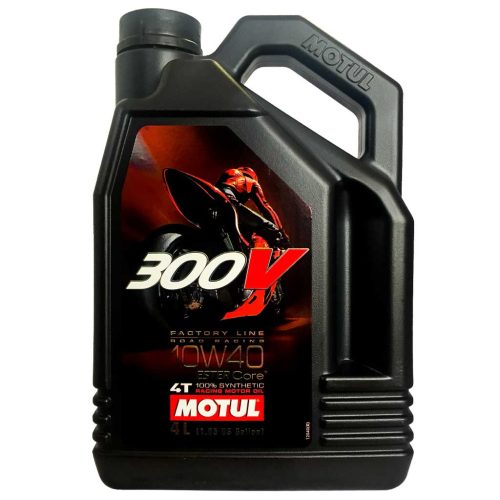 Motul 300V Factory Line Road Racing 4T 10W-40 motorolaj, 4lit 104121