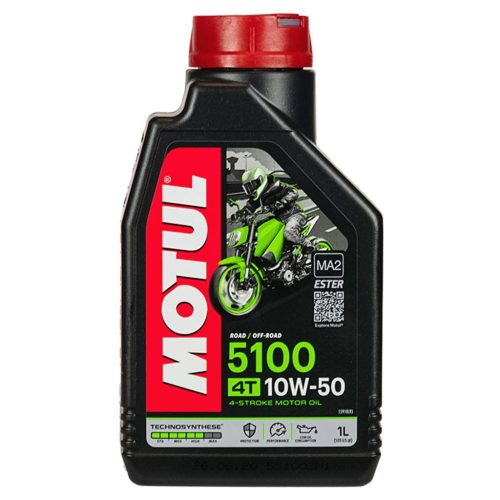 Motul 5100 4T 10W-50 motorolaj, 1lit 104074