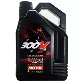   Motul 300V Factory Line Road Racing 4T 15W-50 motorolaj, 4lit 104129