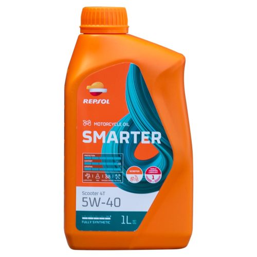 Repsol  Smarter Scooter 4T 5W-40 motorolaj, 1 liter