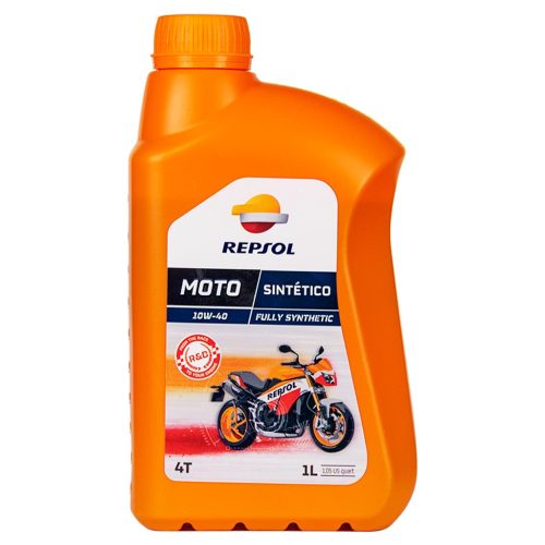 Repsol Moto 4T Sintetico 10W-40 motorolaj, 1 liter