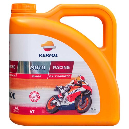 Repsol Moto Racing 4T 10W-50 (10W50) motorolaj, 4 liter