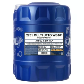   Mannol 2701-20 Multi Utto WB 101 hajtómű-  és hidraulikaolaj, 20lit