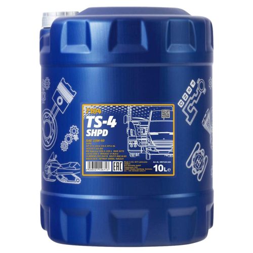 Mannol 7104-10 Truck Special SHPD TS-4 15W-40 10 liter