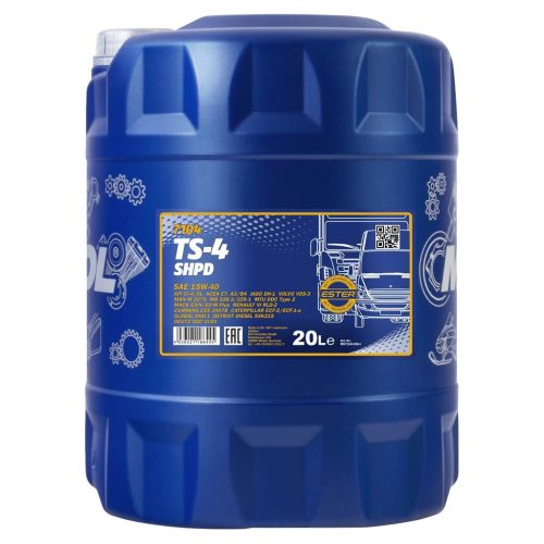 Mannol 7104-20 Truck Special SHPD TS-4 15W-40 20 liter