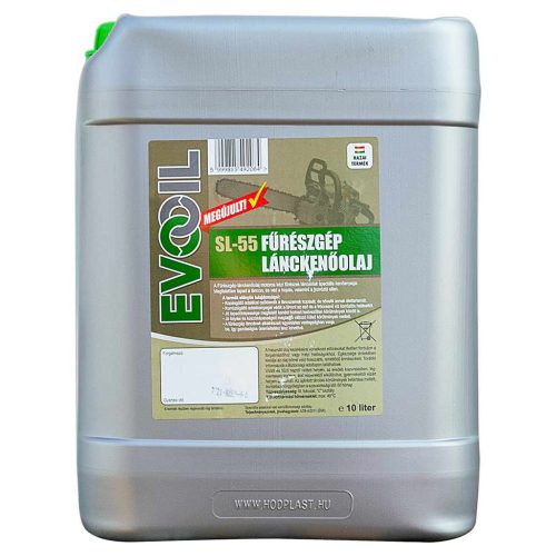 Evooils EVO-00008 ISO VG 80 SL-55 minőségi lánckenőolaj, 10lit