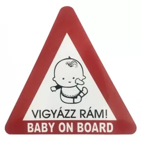 Matrica "Baba a fedélzeten" (Baby on board)