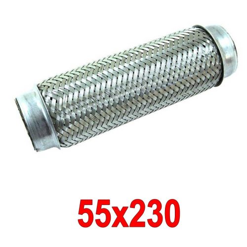 Kipufogő flexicső, 55x230mm