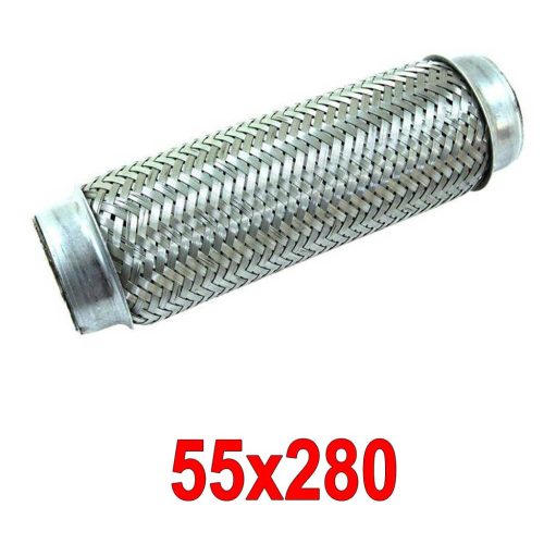 Kipufogó flexibilis cső, flexicső, 55x280mm